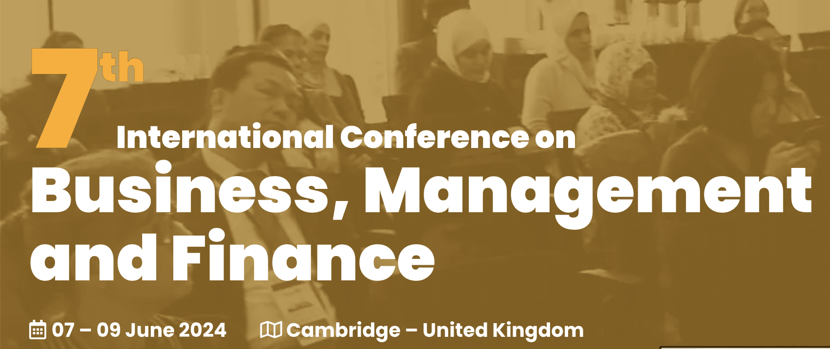 7th International Conference on Business, Management and Finance